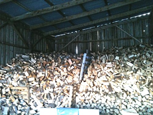 firewood seasoning